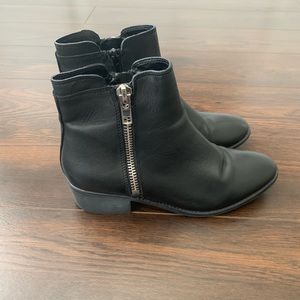 Steve Madden Leather Ankle Boots